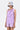 Cotton Poplin A-Line Sleeveless Top with Asymmetric Neck-Lavender - Genes Lecoanet Hemant