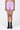 Women's Regular Fit Cotton Light Twill Shorts Lavender - Genes Lecoanet Hemant