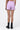 Women's Regular Fit Cotton Light Twill Shorts Lavender - Genes Lecoanet Hemant