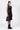 Sleek Heavy Satin Bias-Cut Dress Black - Genes Lecoanet Hemant