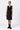Sleek Heavy Satin Bias-Cut Dress Black - Genes Lecoanet Hemant