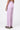 Straight Fit Viscose Satin Trousers with Elastic Waist and Drawstrings