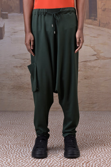 Architect Military Green Harem Pants - Genes Online Store