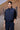 Navy Quilted Silk Viscose Bomber Jacket - Genes Online Store