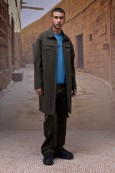 Utility Longline Overcoat - Genes Online Store