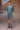 Retro blue pleated satin dress for women by Genes Lecoanet Hemant India