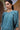 Elegant blue satin dress for women, premium designer occasion wear India