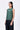 Pine Green Sleeveless Top with Heritage Ravioli Embroidery - Genes Lecoanet Hemant