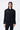 Black Banana Crepe Relaxed Fit Hoodie with Front Pockets - Genes Online Store