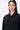 Black Banana Crepe Relaxed Fit Hoodie with Front Pockets - Genes Online Store