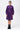 A-Line Dress with Tie-Up Waist-Amethyst - Genes Lecoanet Hemant