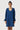 A-Line Round Neck Dress with Tie-Up Straps on Sleeves - Genes Lecoanet Hemant