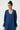 A-Line Round Neck Dress with Tie-Up Straps on Sleeves - Genes Lecoanet Hemant