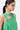 A-Line Sleeveless Dress with Crossover Straps-Spring Green - Genes Lecoanet Hemant
