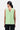 A-Line Sleeveless V-Neck Top-Mint Green - Genes Lecoanet Hemant
