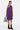 A-Line Top with Asymmetric Cross-Over Straps-Amethyst - Genes Lecoanet Hemant