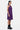 A-Line Top with Asymmetric Cross-Over Straps-Amethyst - Genes Lecoanet Hemant