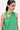 A-Line Top with Asymmetric Cross-Over Straps Spring Green - Genes Lecoanet Hemant