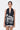 A-Line Top with Tie-Up Neck and Orchid Print - Genes Lecoanet Hemant