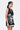 A-Line Top with Tie-Up Neck and Orchid Print - Genes Lecoanet Hemant