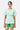 A-Line Top with Voluminous Raglan Sleeves-Mint Green - Genes Lecoanet Hemant