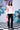 Anemone Flower Regular Fit Top- White Coral - Genes Online Store