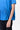 Azure Blue Giza Cotton Poplin Top - Blue