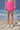 Barbie Pink Premium Cotton Poplin Slim-Fit Skirt