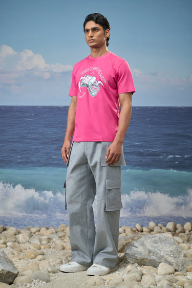 Barbie Pink Premium Cotton Single Jersey Graphic T-Shirt