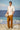 Beige poly viscose lycra shirt for men with printed design