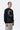Black Banana Crepe Sweatshirt with Eclipse Print - Genes Lecoanet Hemant
