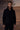 Black Corduroy Half-Zip Sweatshirt - Genes Online Store