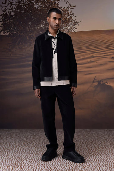 Black Corduroy Jacket - Genes Online Store