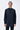 Black Giza Cotton Poplin Kurta - Genes Lecoanet Hemant
