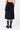 Black Poly Mesh Skirt