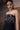 Premium black sequin jumpsuit women India by Genes Lecoanet Hemant