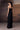 Stylish black strapless jumpsuit women India modern luxury evening outfit