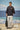 Black Premium Cotton Jacquard Lycra Oversized Bomber