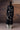 Black & Sand Embroidered Overcoat - Genes Online Store