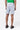 Blue Stripe Cotton Shorts With Fruit Motifs Embroidery - Genes Lecoanet Hemant