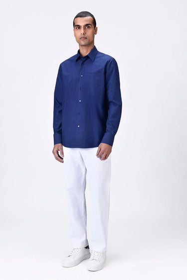 Button-Up Shirt with Sleeve Dart - Genes Lecoanet Hemant