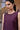 Cherry lacquer dress women India with textured embroidery and sleeveless design