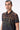 Chocolate Brown Dotted Check Polo - Genes Lecoanet Hemant