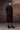 Chocolate Brown Double-Layer Fleece Overcoat - Genes Online Store