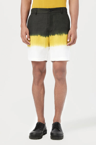 Classic Fit Shorts with Back Inseam Pockets - Genes Lecoanet Hemant