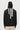 Classic Fit Sweatshirt with Brushed Logo Print Placement- Black - Genes Lecoanet Hemant