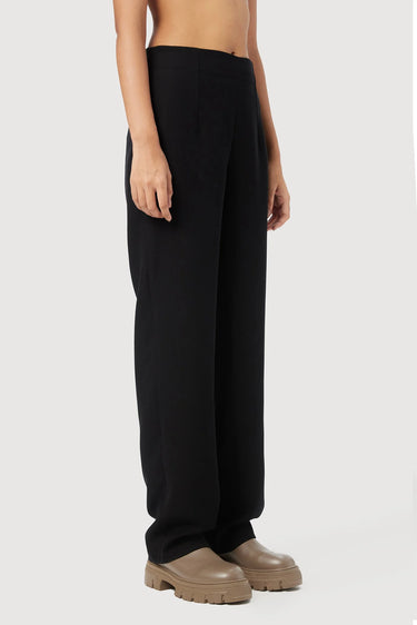Classic Straight Fit Trousers with Waist Darts - Genes Lecoanet Hemant