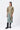 Cotton Draped Waist Shirt Dress - Taupe - Genes Lecoanet Hemant