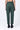 Cotton Heavy Twill Cropped Trousers - Green
