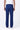 Cotton Heavy Twill Denim-Style Trousers Navy Blue - Genes Lecoanet Hemant